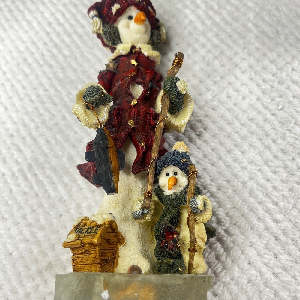 Boyds Bears Folkstone Collection I.B. Coldman Ice is Nice Snowman Figurine 28102